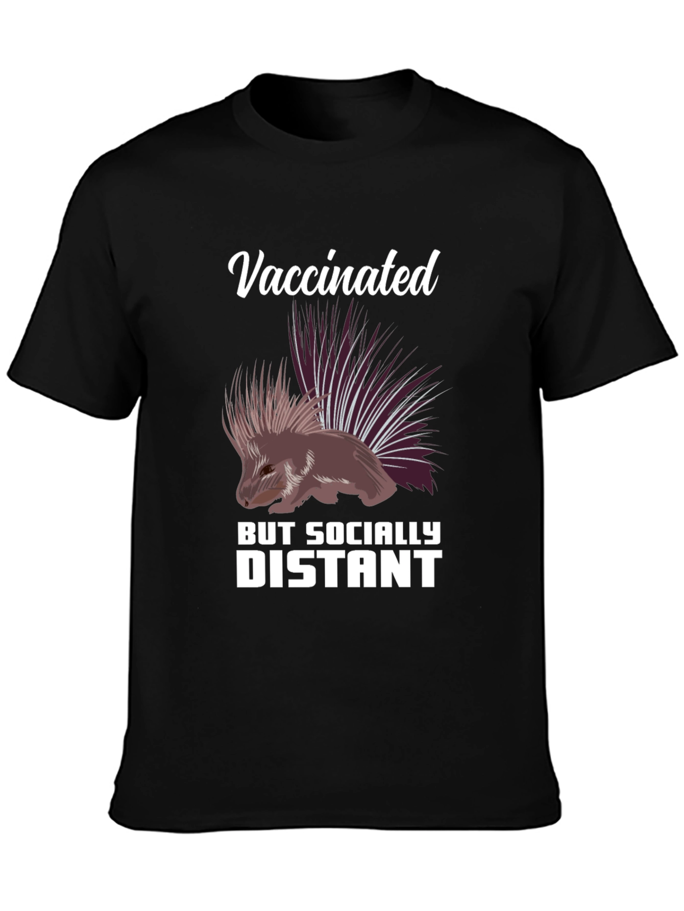 Vaccinated But Socially Distant Graphic Tee