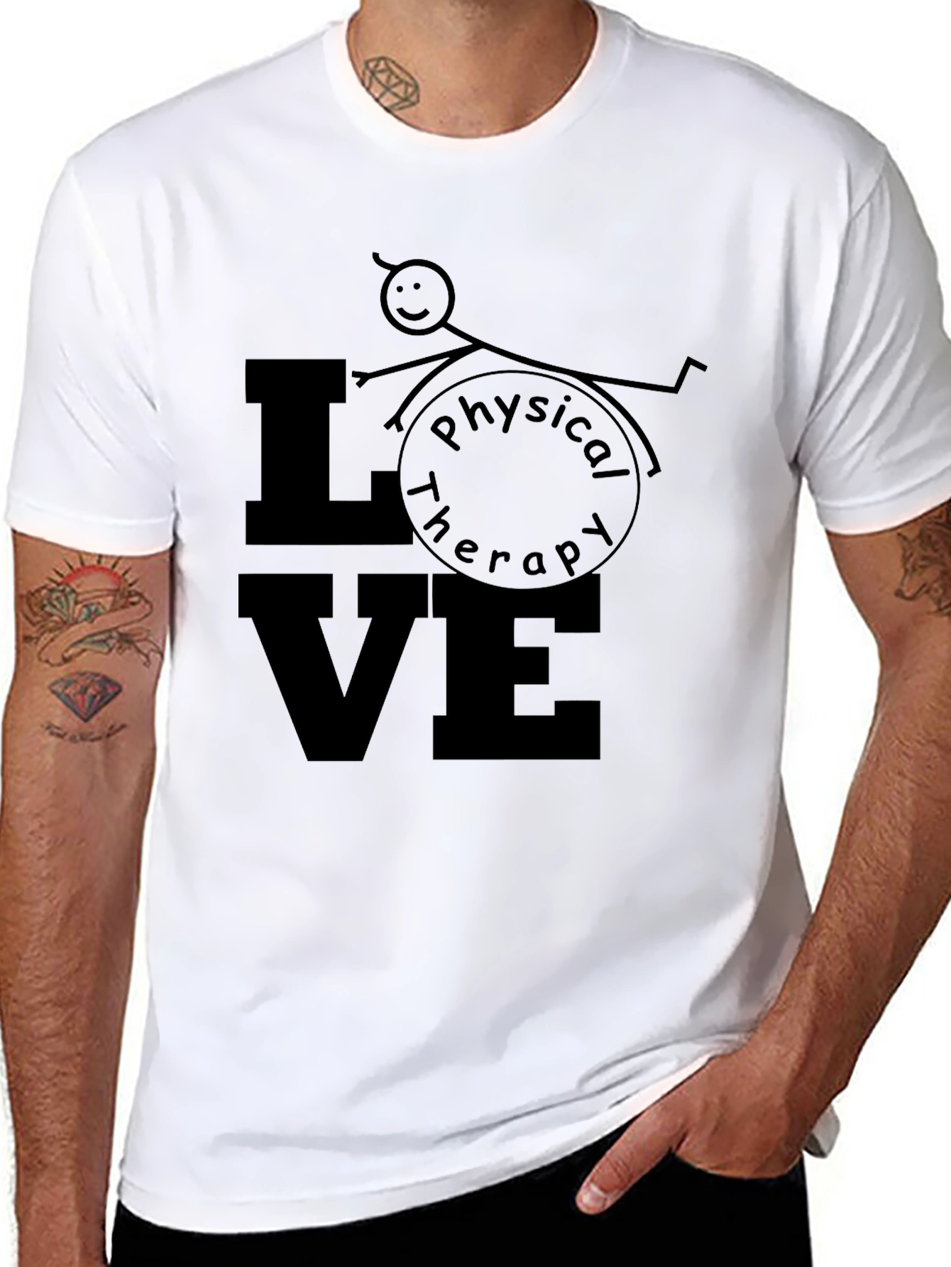 Love Physical Therapy Graphic T-Shirt