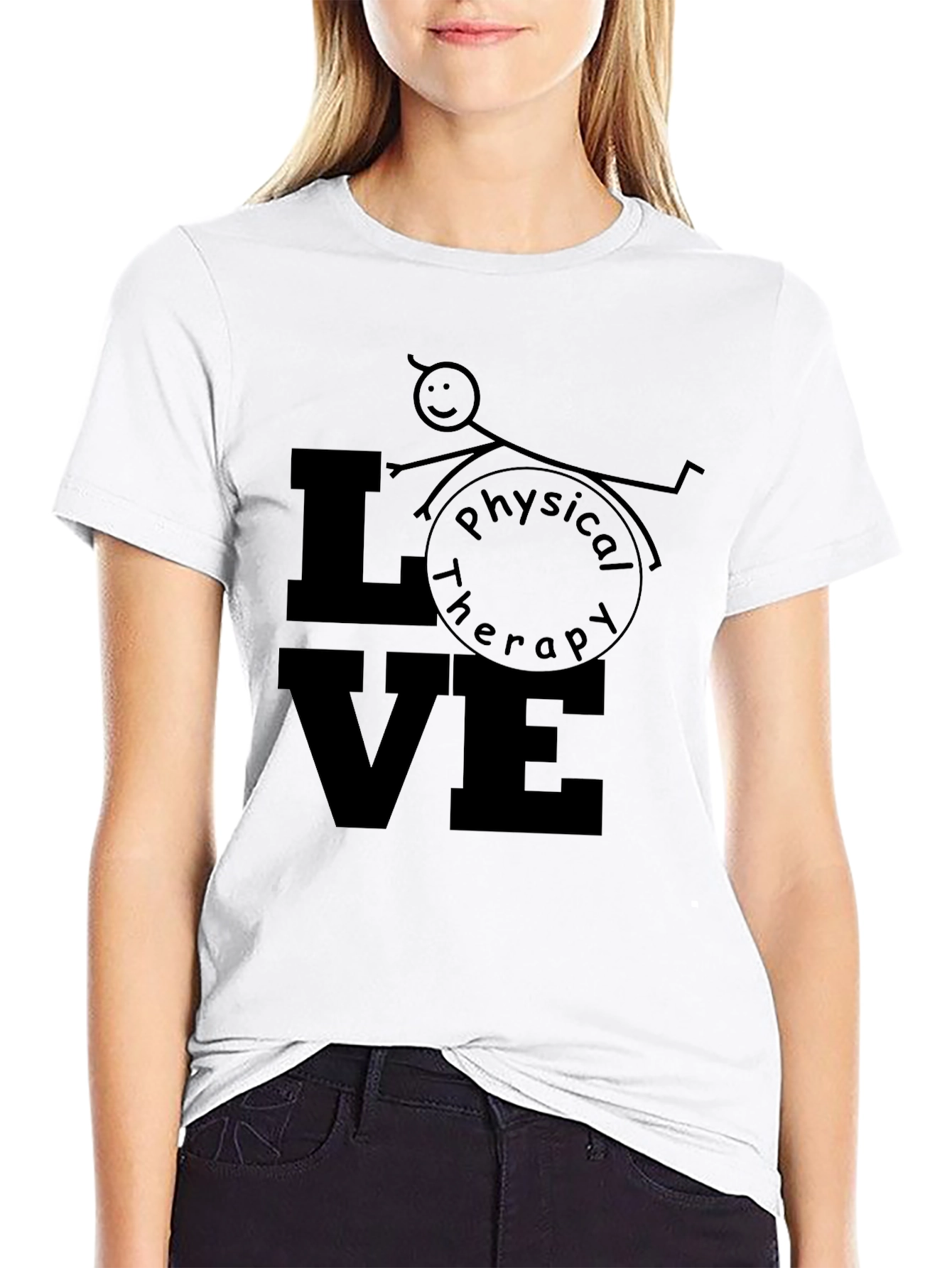 Love Physical Therapy Graphic T-Shirt