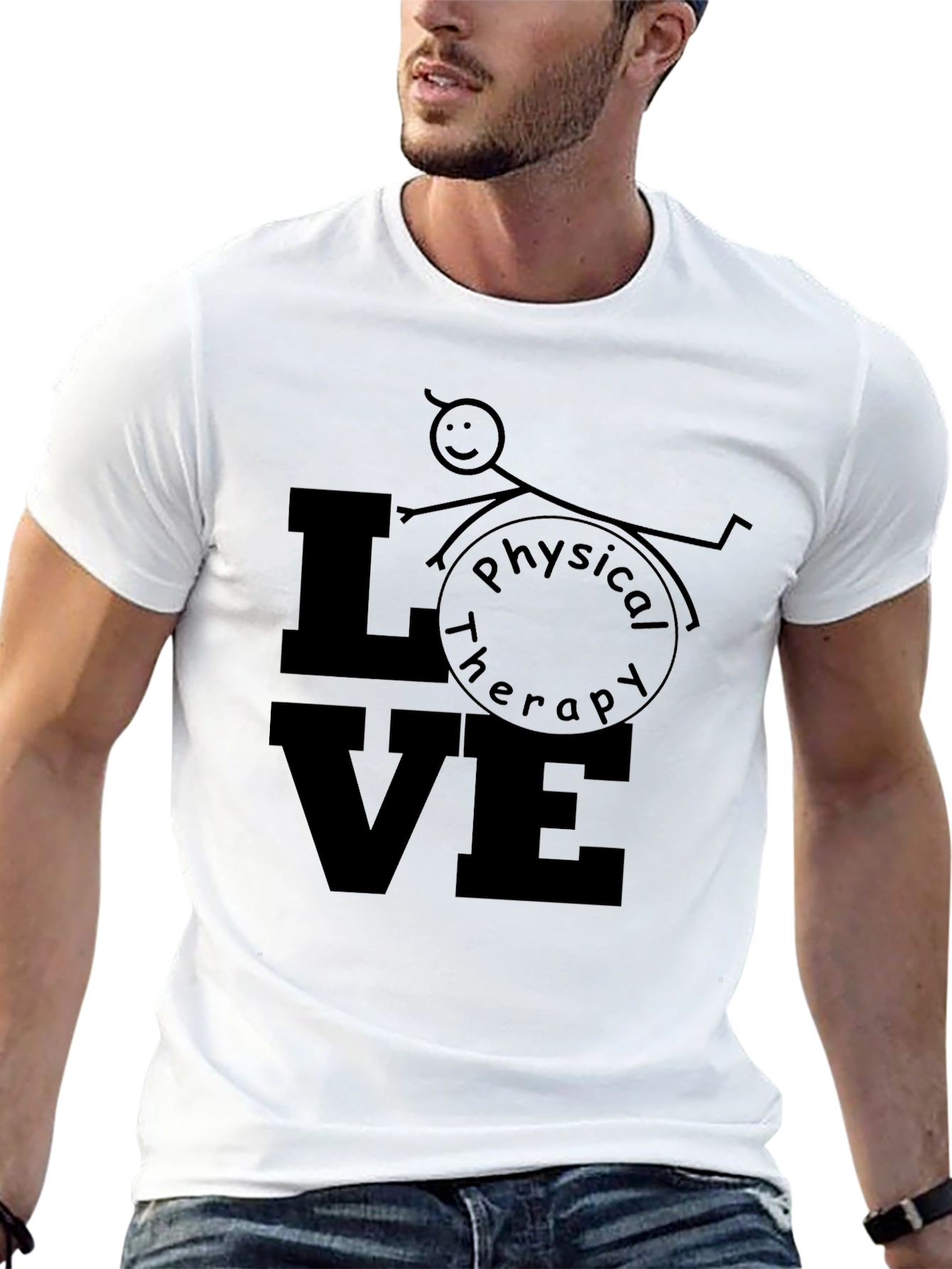 Love Physical Therapy Graphic T-Shirt