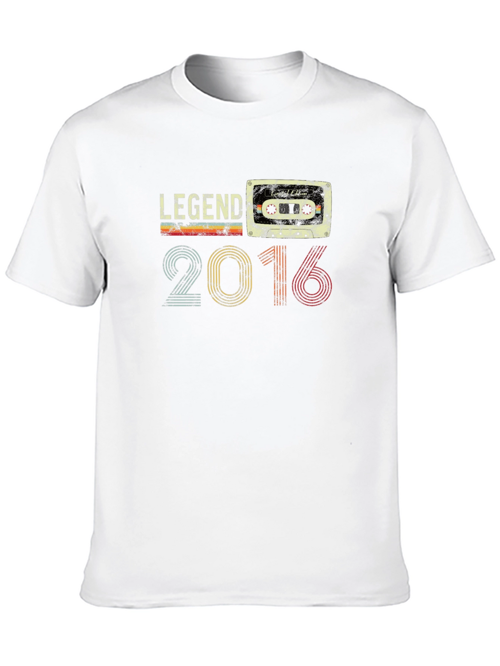 Legend Since 2016 Cassette Tape Graphic T-Shirt