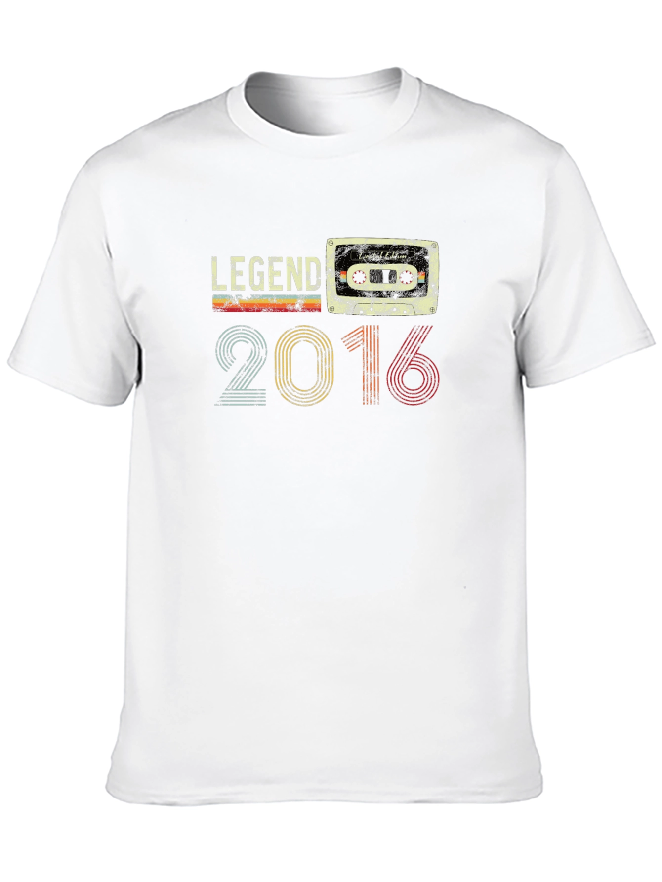 Legend Since 2016 Cassette Tape Graphic T-Shirt