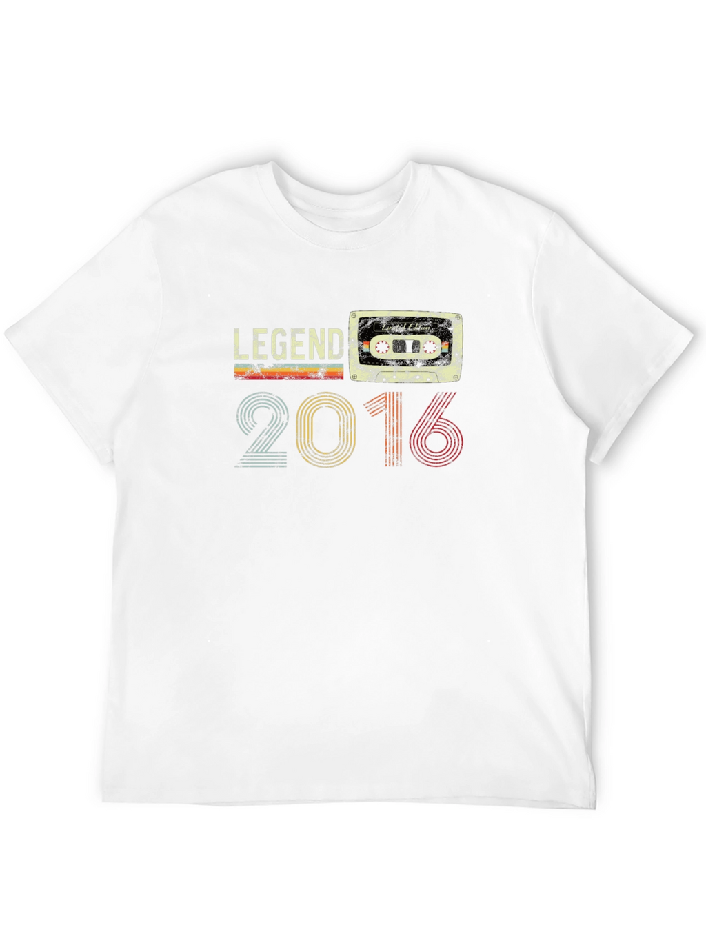 Legend Since 2016 Cassette Tape Graphic T-Shirt