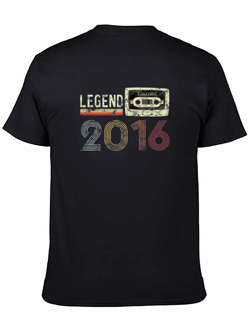 Legend Since 2016 Cassette Tape Graphic T-Shirt