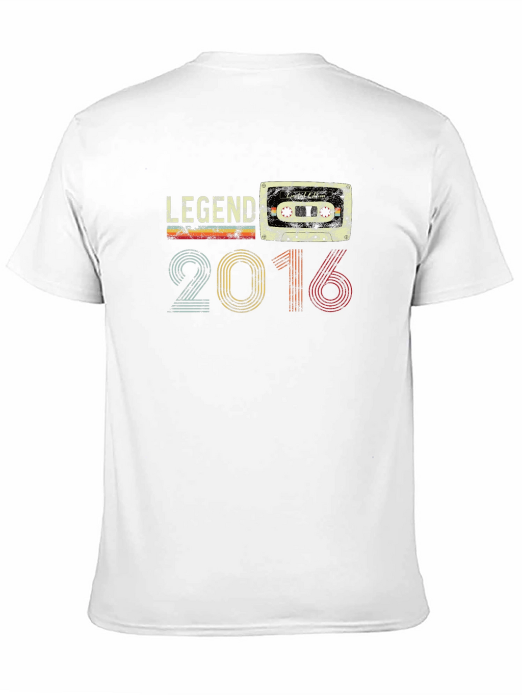 Legend Since 2016 Cassette Tape Graphic T-Shirt