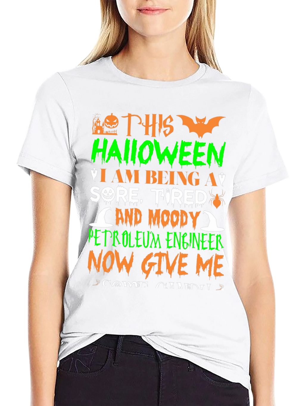 Funny Petroleum Engineer Halloween T-Shirt