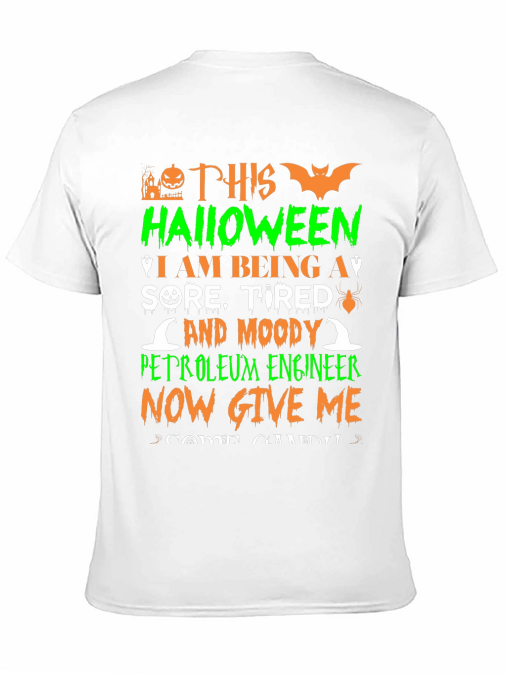 Funny Petroleum Engineer Halloween T-Shirt