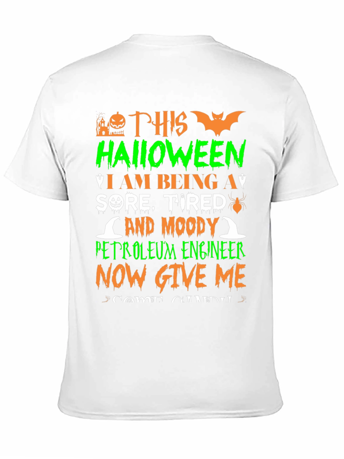 Funny Petroleum Engineer Halloween T-Shirt