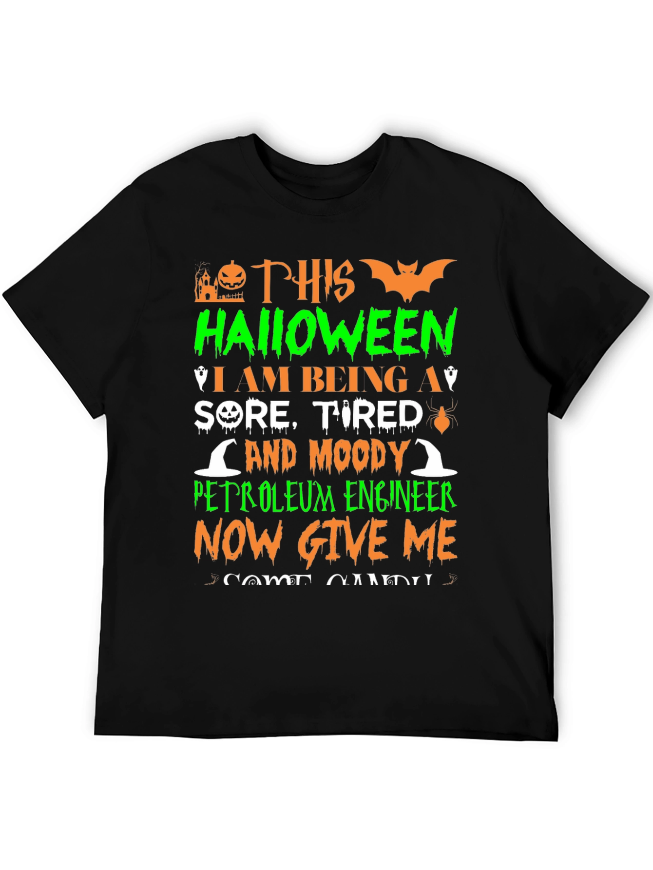 Funny Petroleum Engineer Halloween T-Shirt
