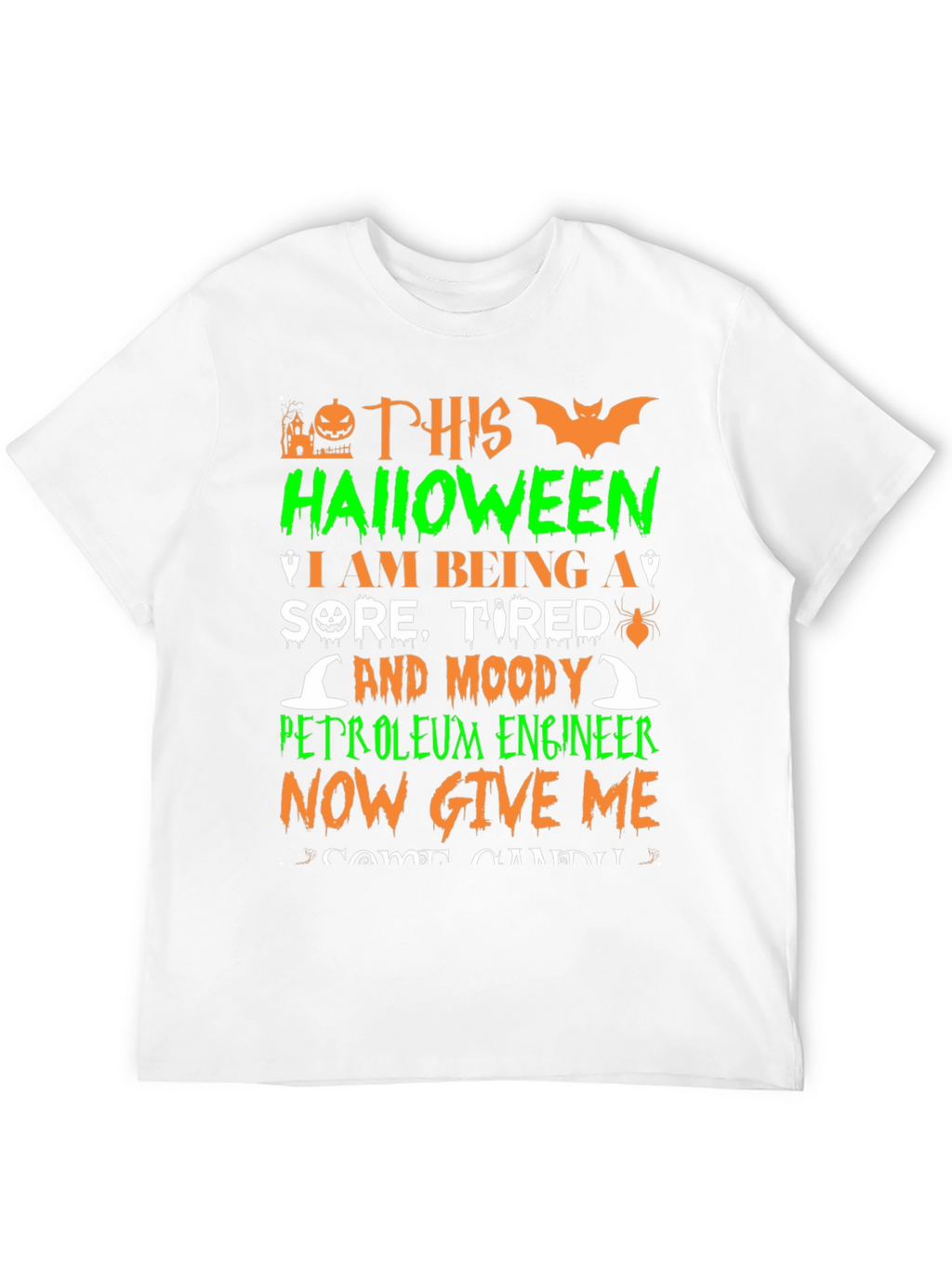 Funny Petroleum Engineer Halloween T-Shirt