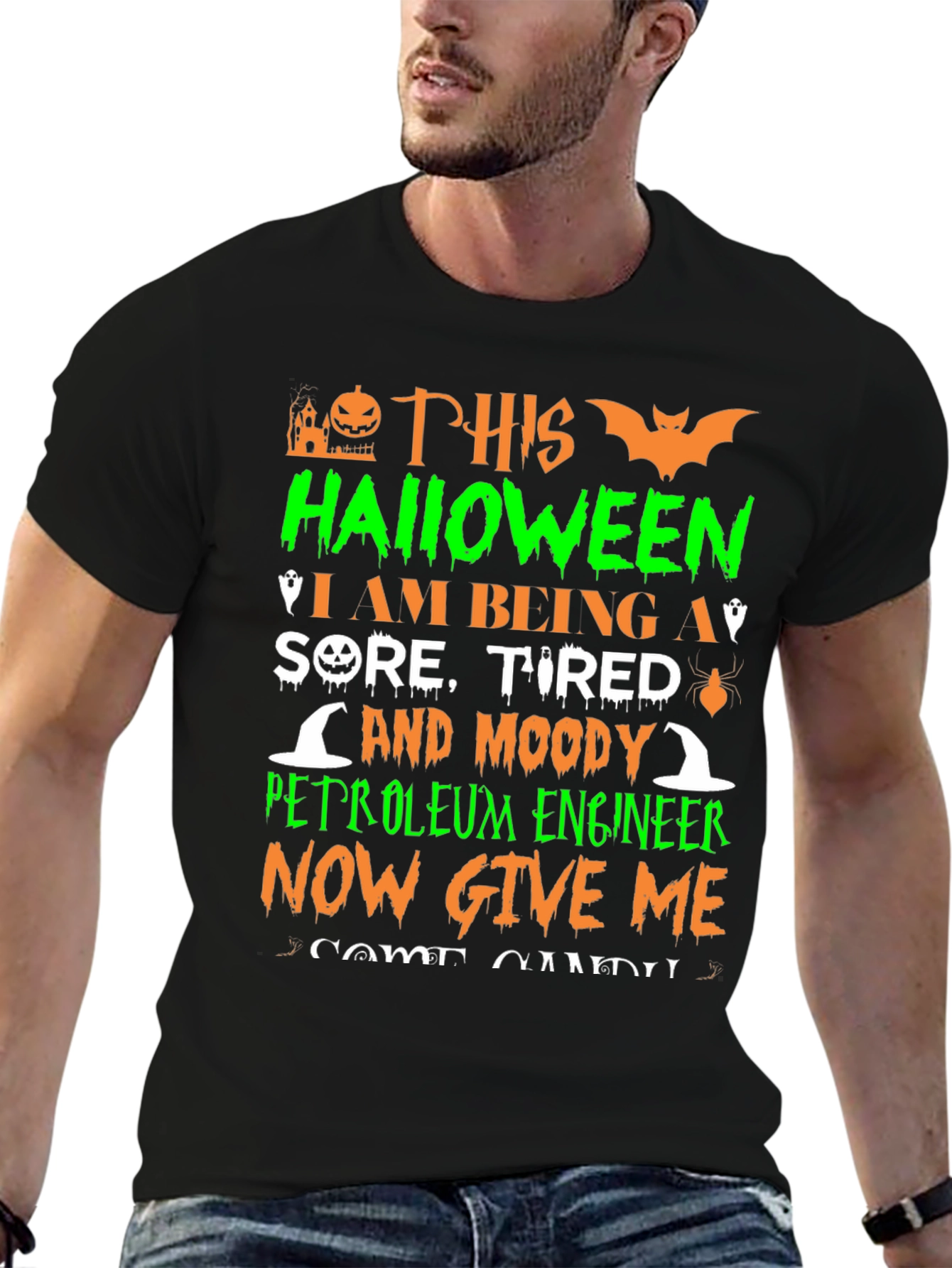Funny Petroleum Engineer Halloween T-Shirt