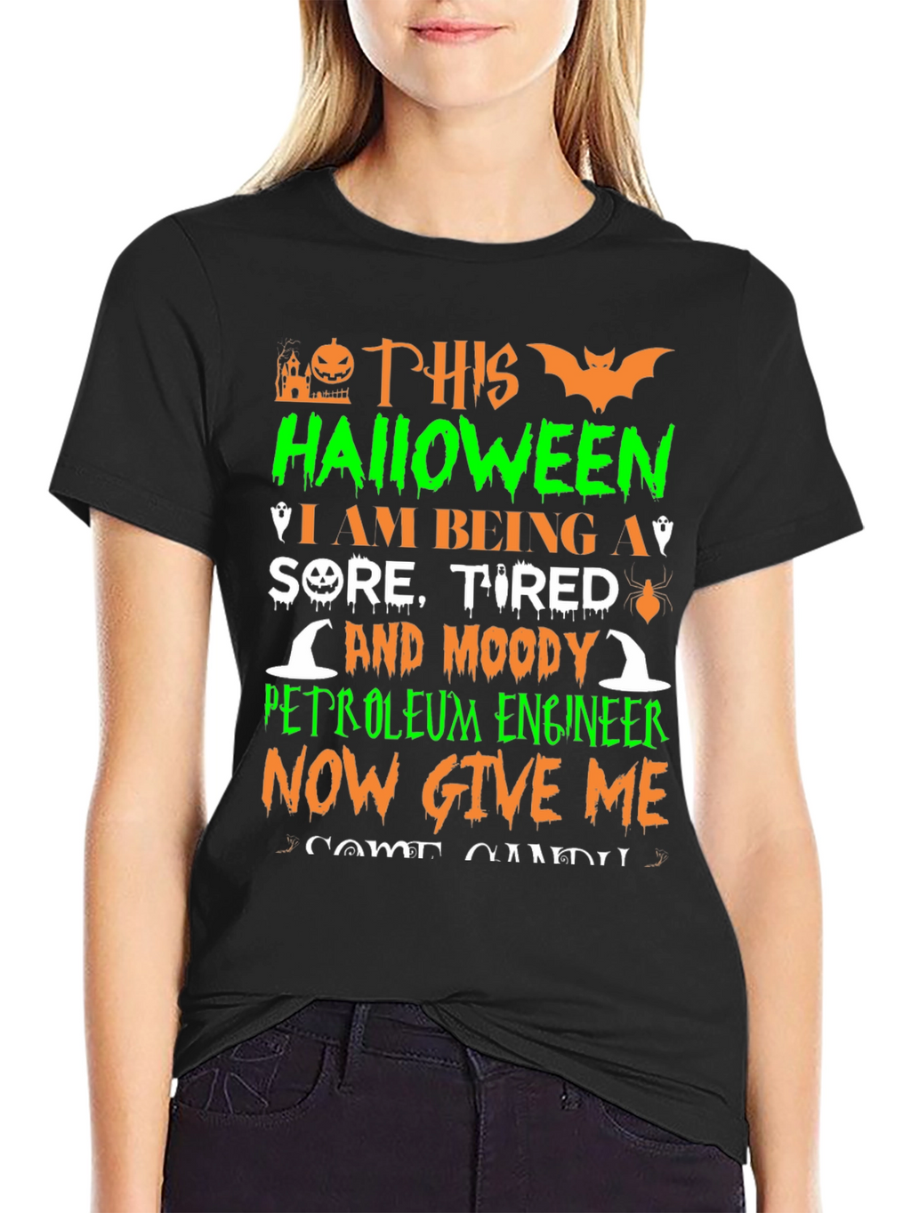 Funny Petroleum Engineer Halloween T-Shirt