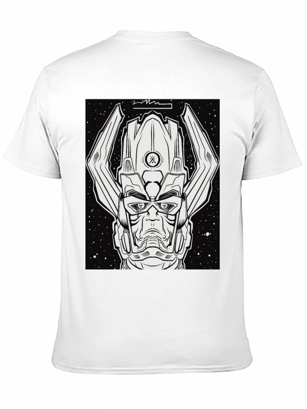 Galactus Graphic Tee - Black Comic Book Shirt