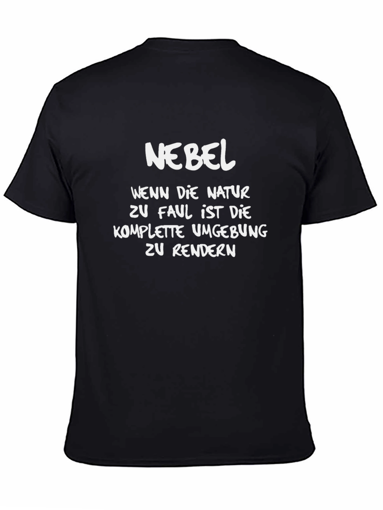 Nebel Graphic Tee - German Humor T-Shirt