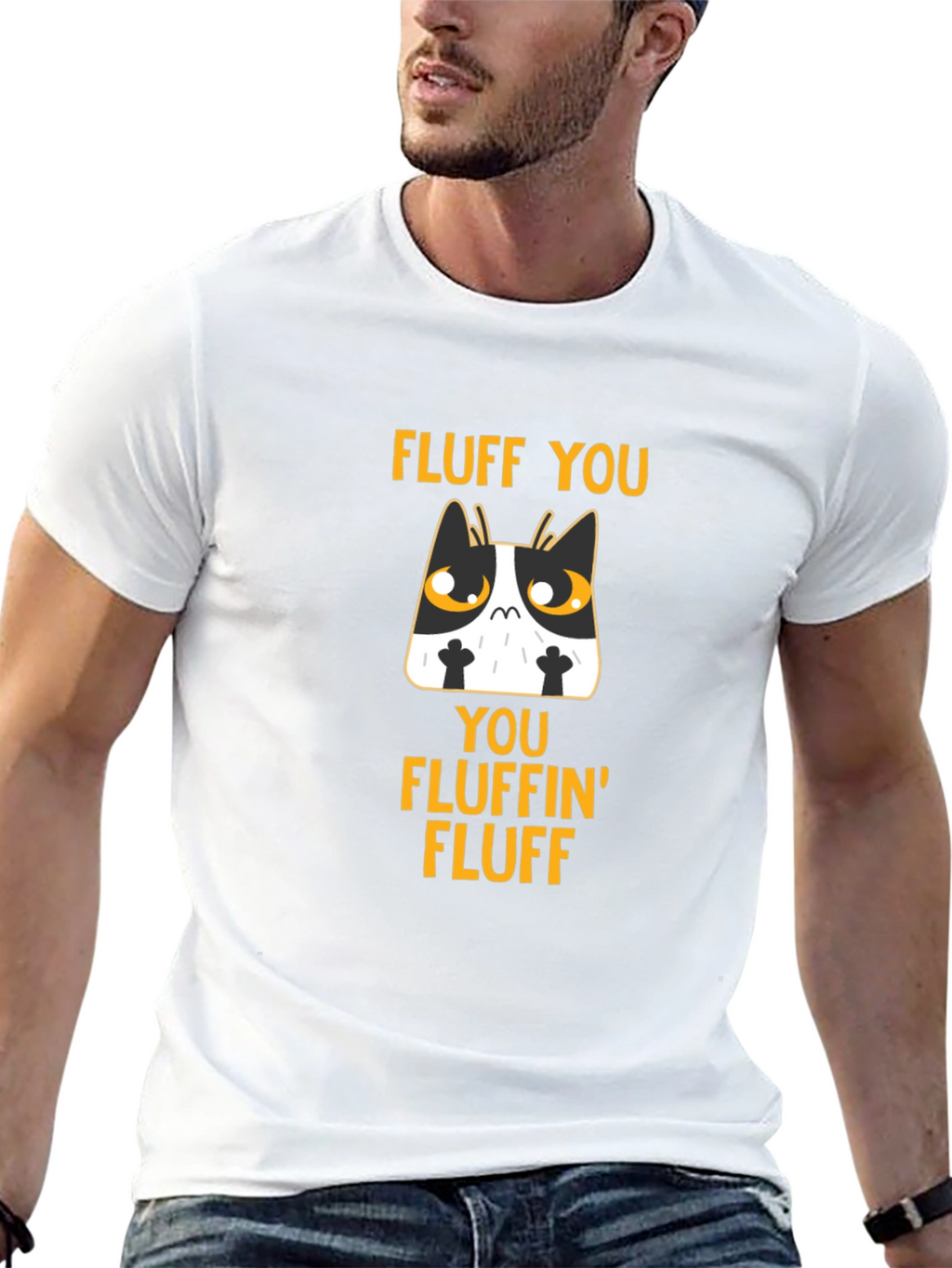 Fluff You Funny Cat T-Shirt