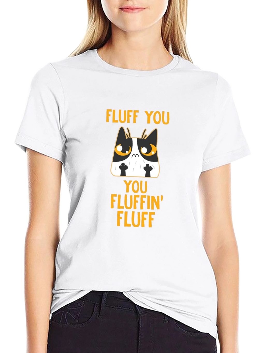 Fluff You Funny Cat T-Shirt