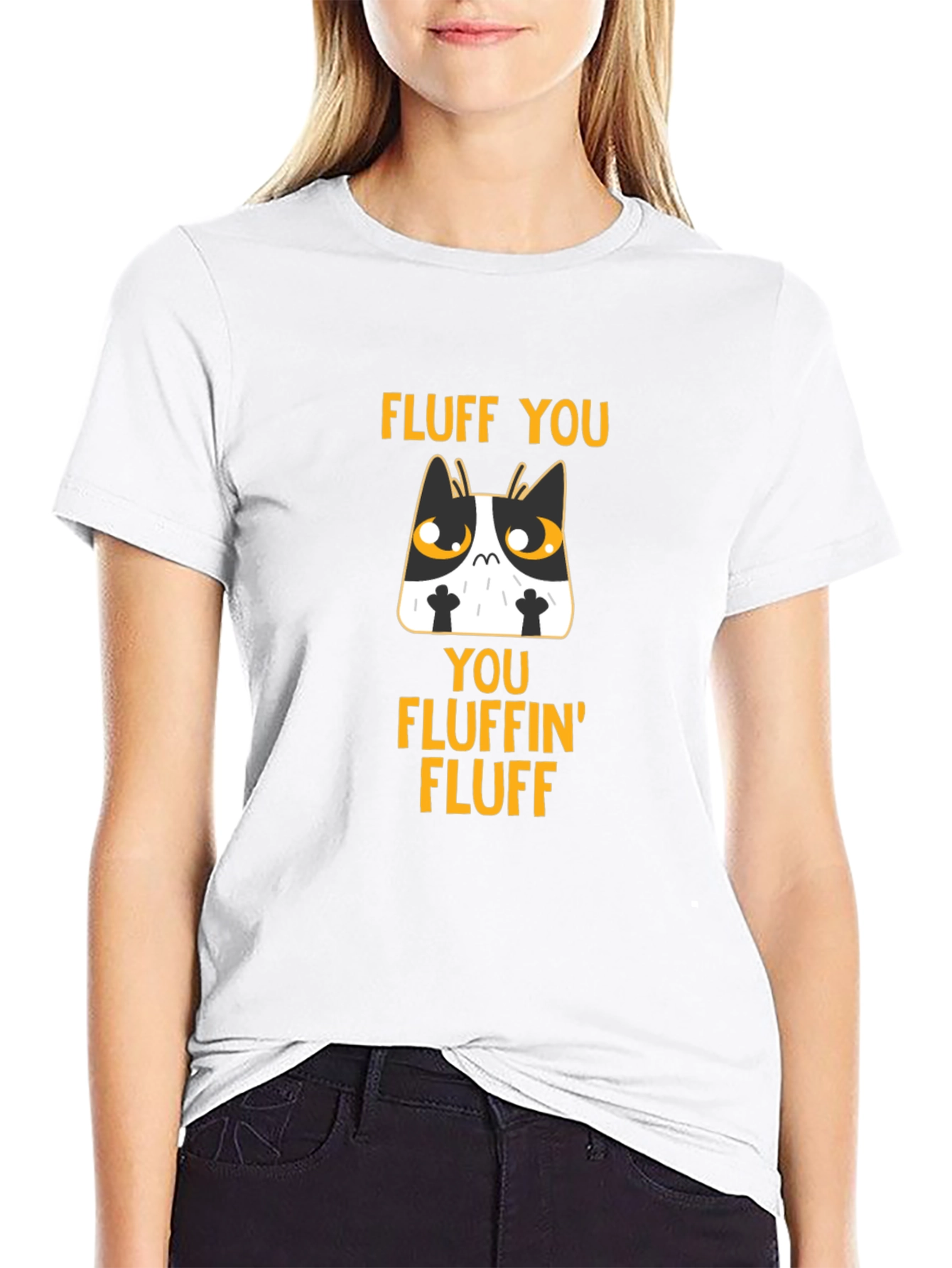 Fluff You Funny Cat T-Shirt