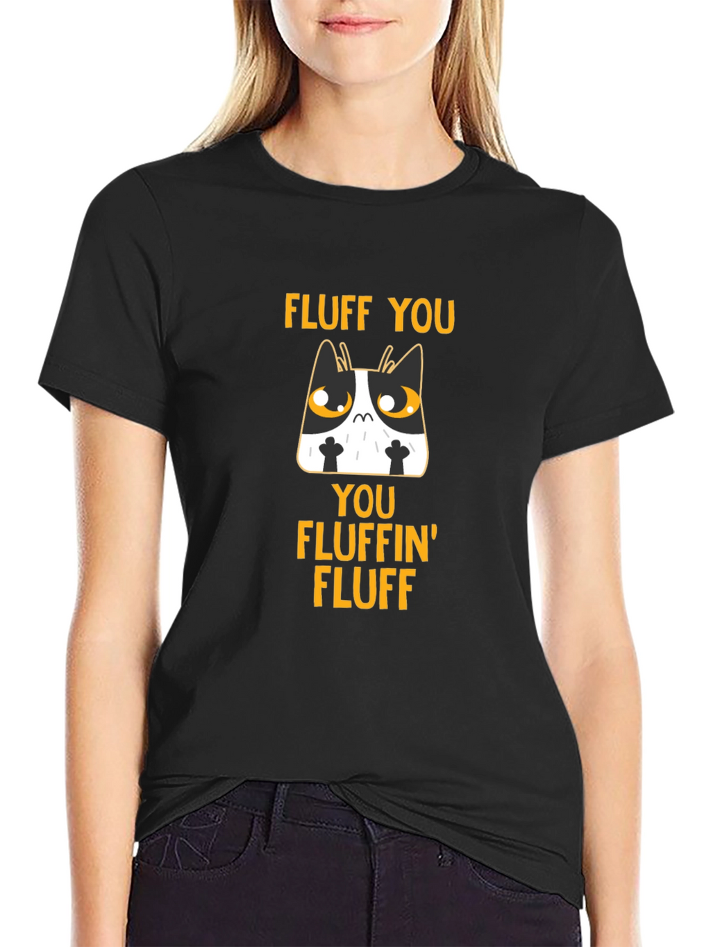 Fluff You Funny Cat T-Shirt