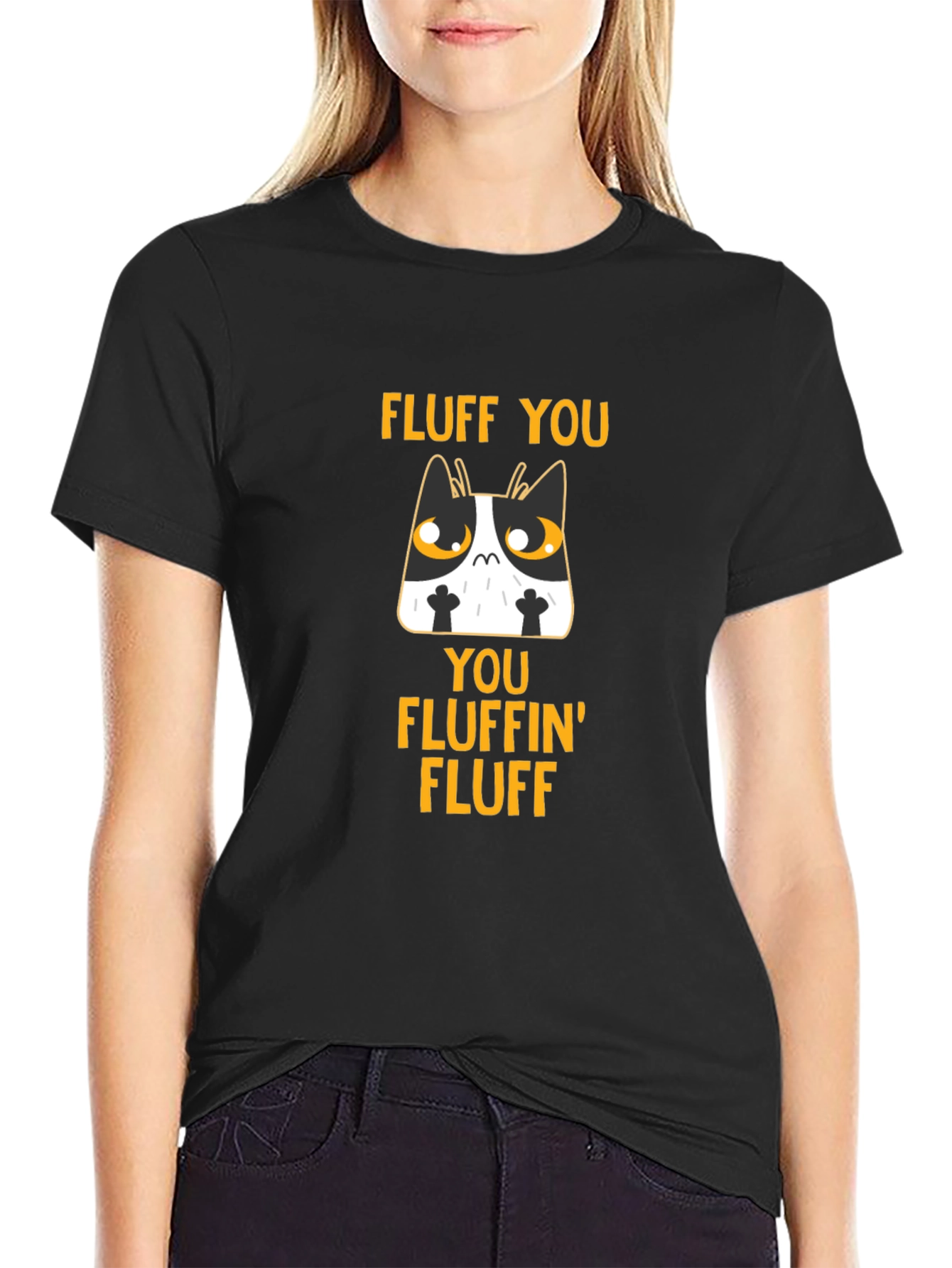 Fluff You Funny Cat T-Shirt