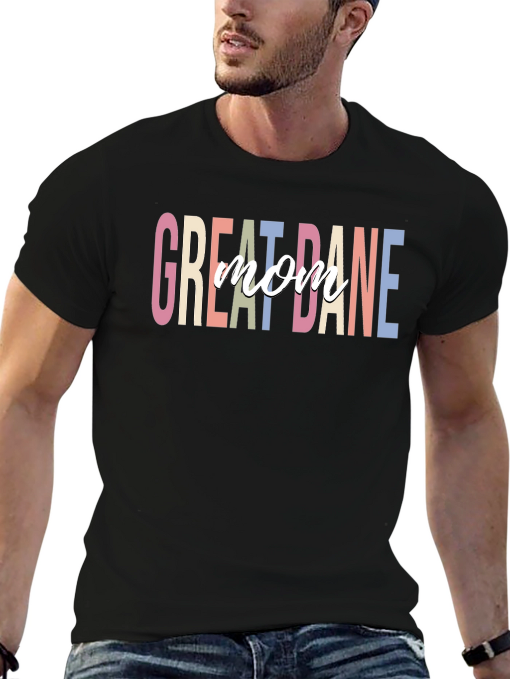 Great Dane Mom T-Shirt - Dog Lover Apparel