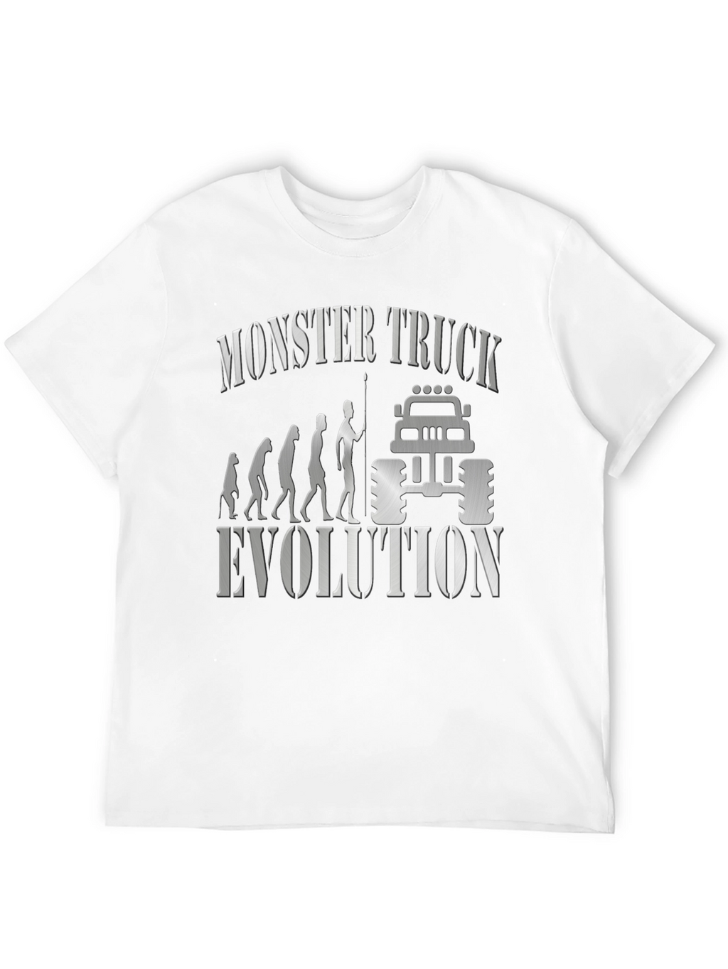 Monster Truck Evolution Graphic T-Shirt