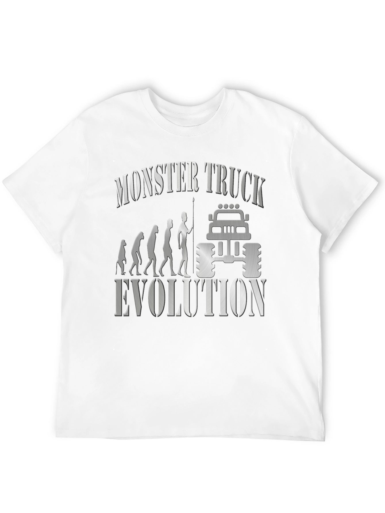 Monster Truck Evolution Graphic T-Shirt