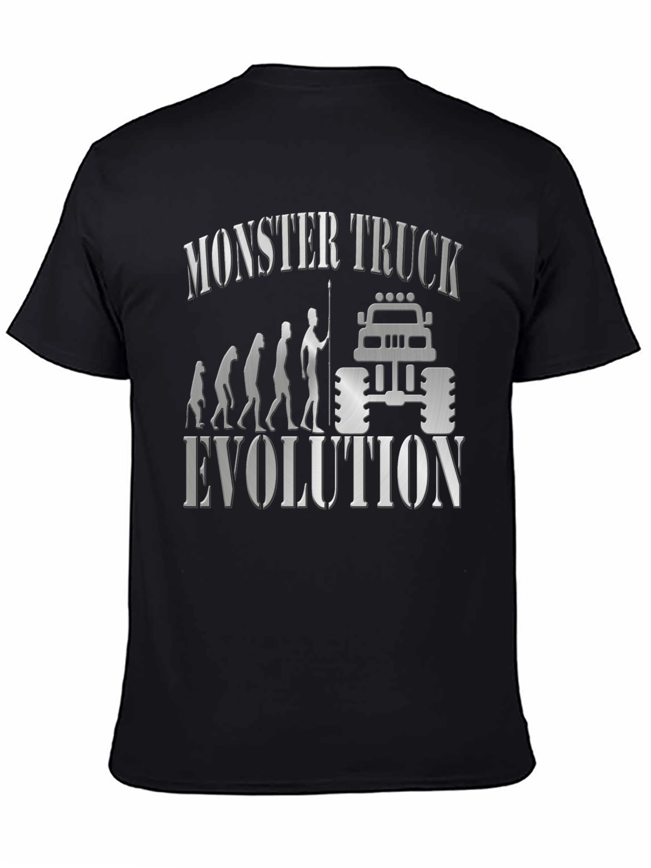 Monster Truck Evolution Graphic T-Shirt