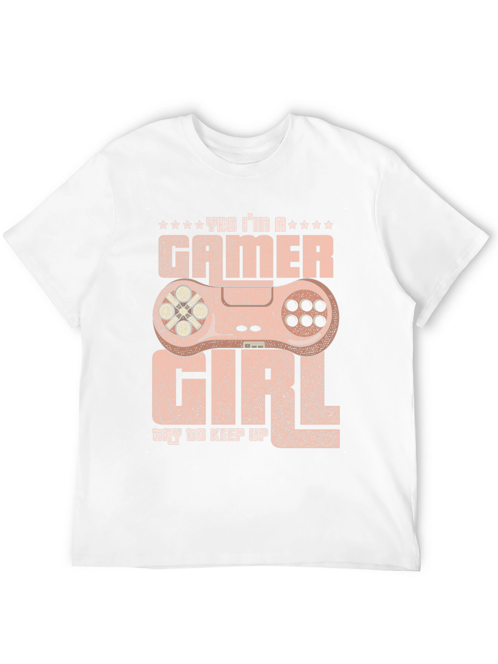 Gamer Girl Graphic T-Shirt - Yes Im A Gamer!