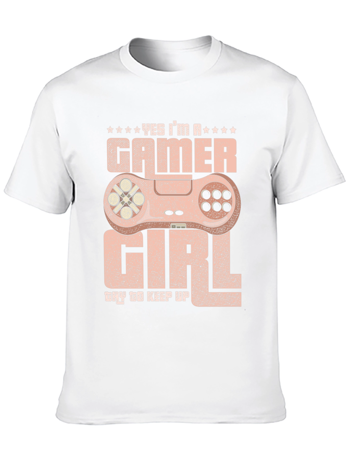 Gamer Girl Graphic T-Shirt - Yes Im A Gamer!