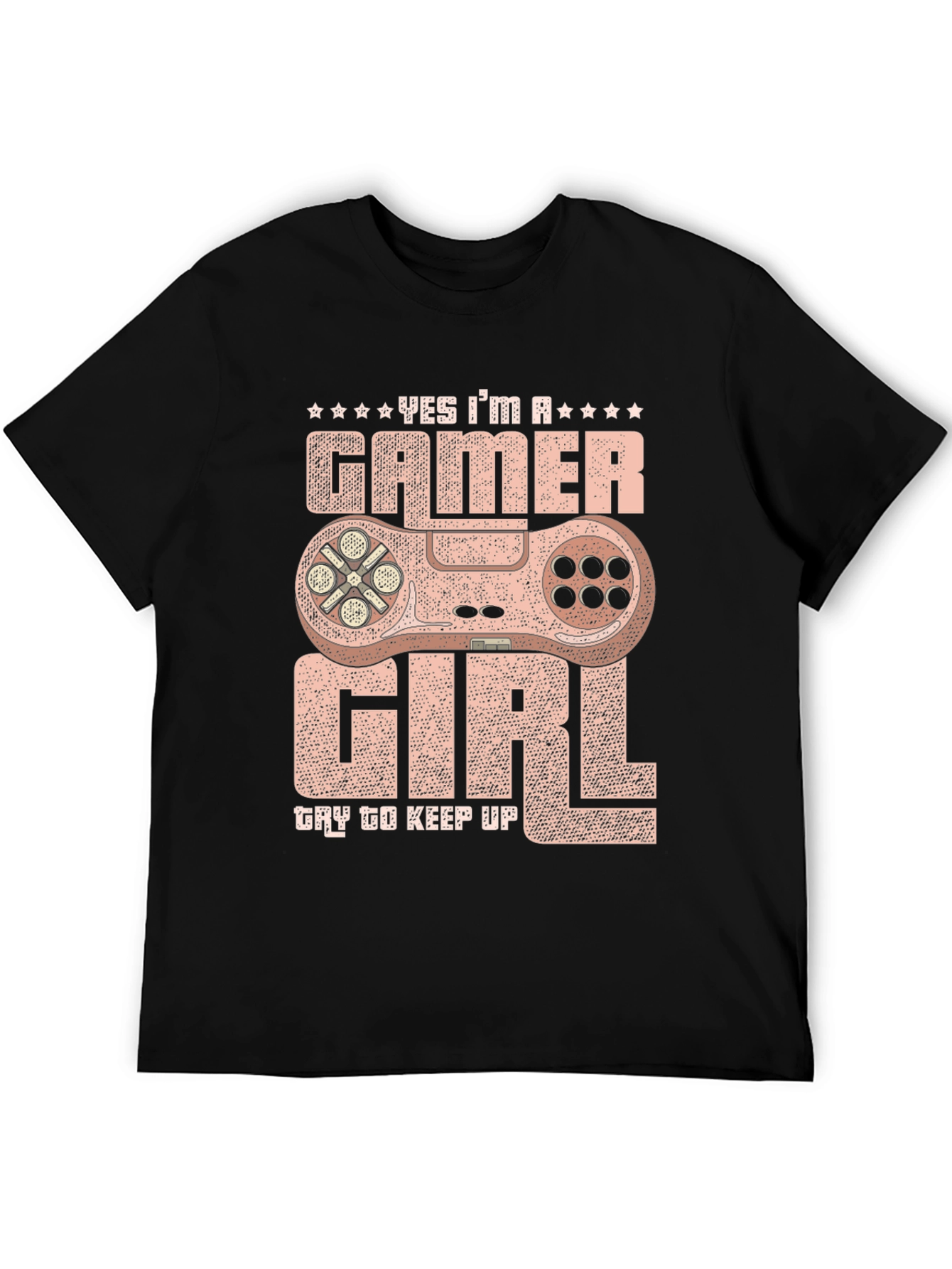 Gamer Girl Graphic T-Shirt - Yes Im A Gamer!
