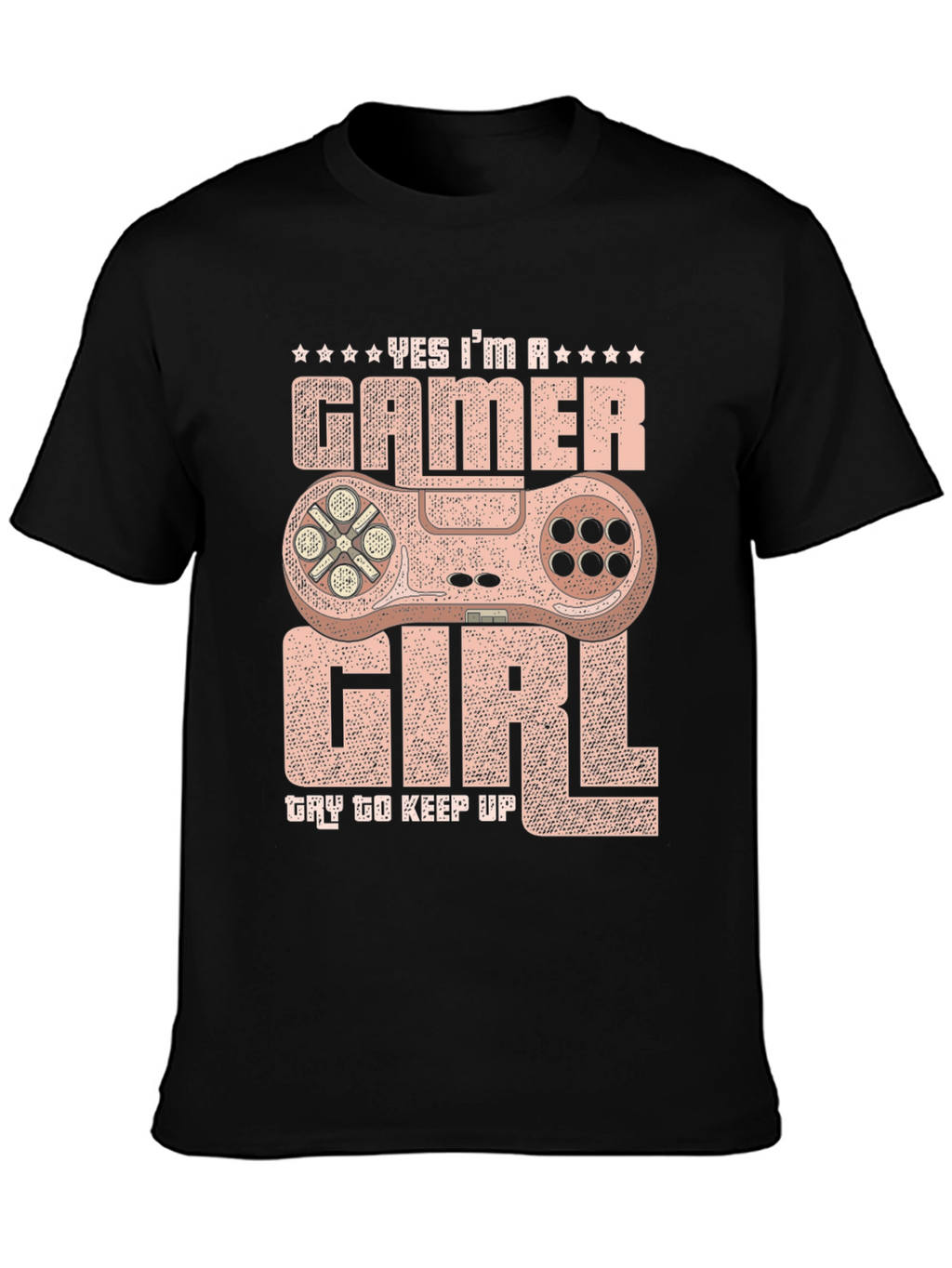 Gamer Girl Graphic T-Shirt - Yes Im A Gamer!