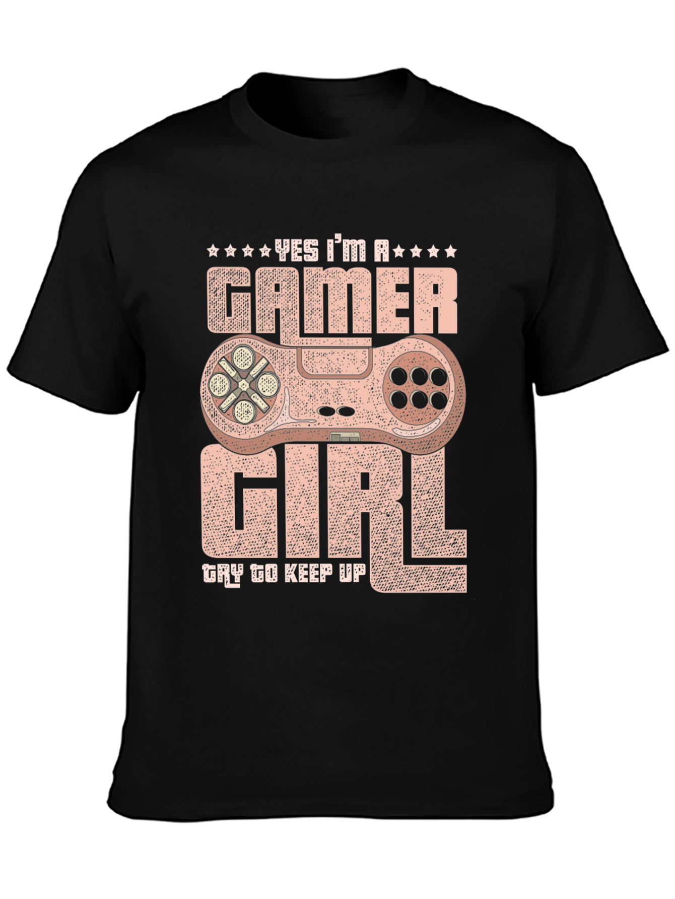 Gamer Girl Graphic T-Shirt - Yes Im A Gamer!