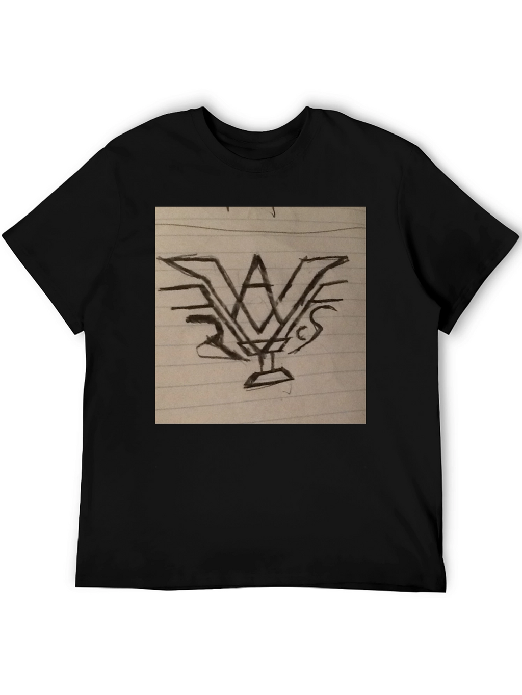 Abstract Graphic Print T-Shirt