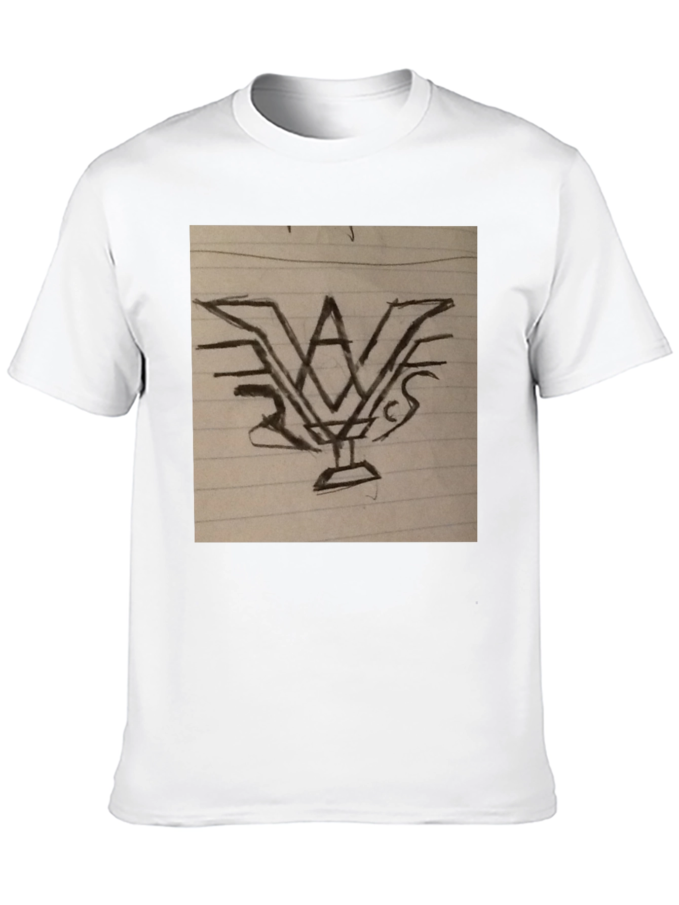 Abstract Graphic Print T-Shirt