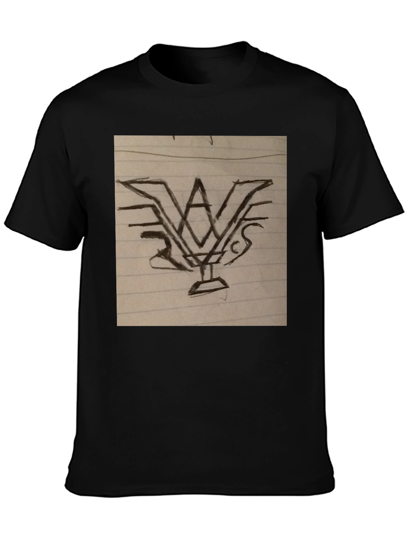 Abstract Graphic Print T-Shirt