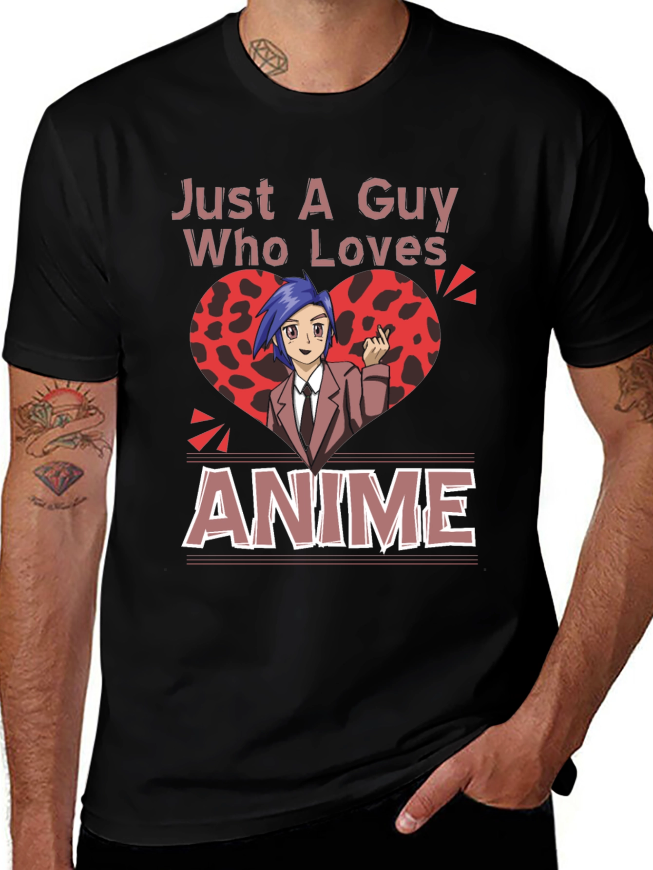 Just A Guy Who Loves Anime T-Shirt