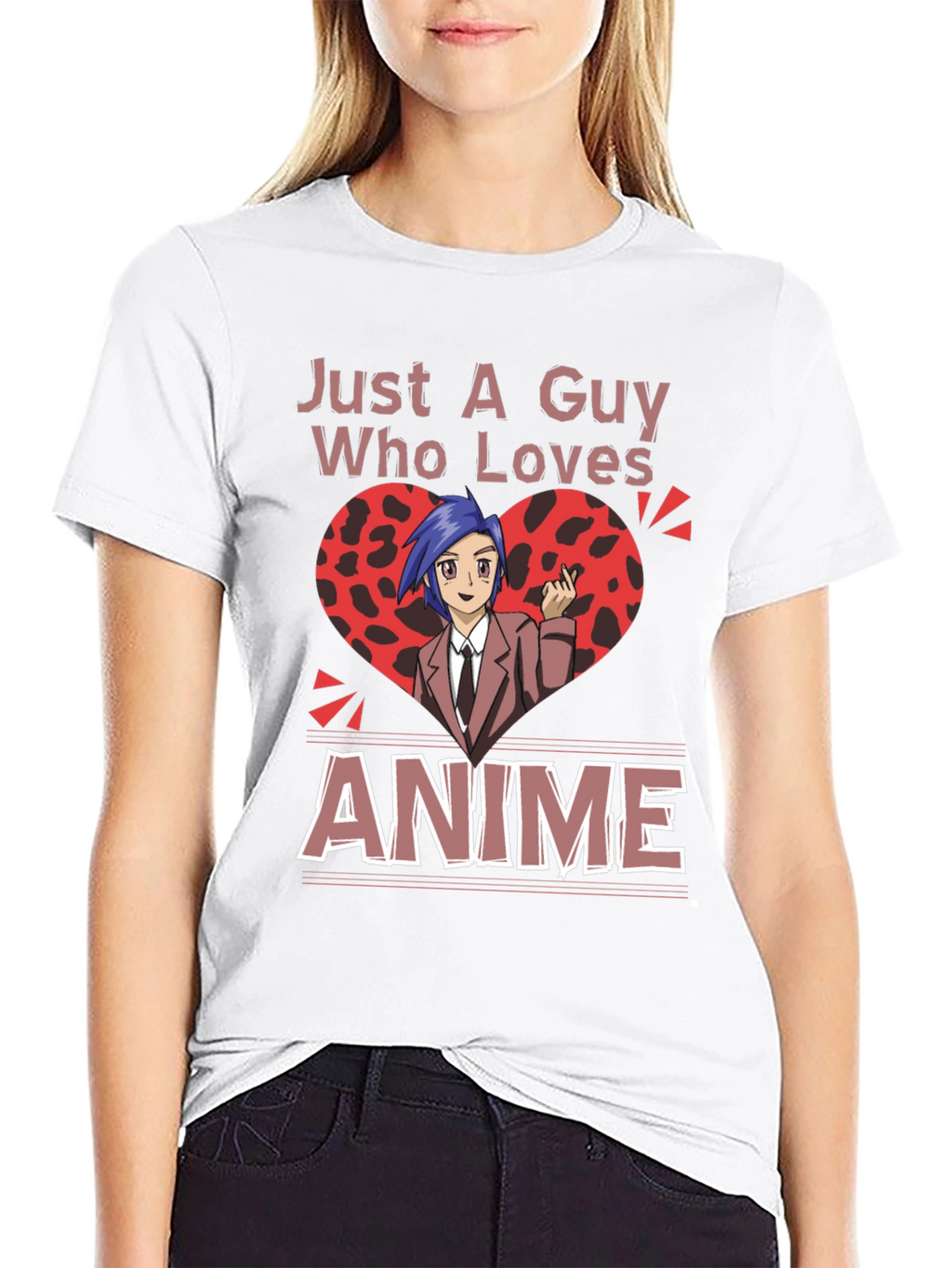 Just A Guy Who Loves Anime T-Shirt