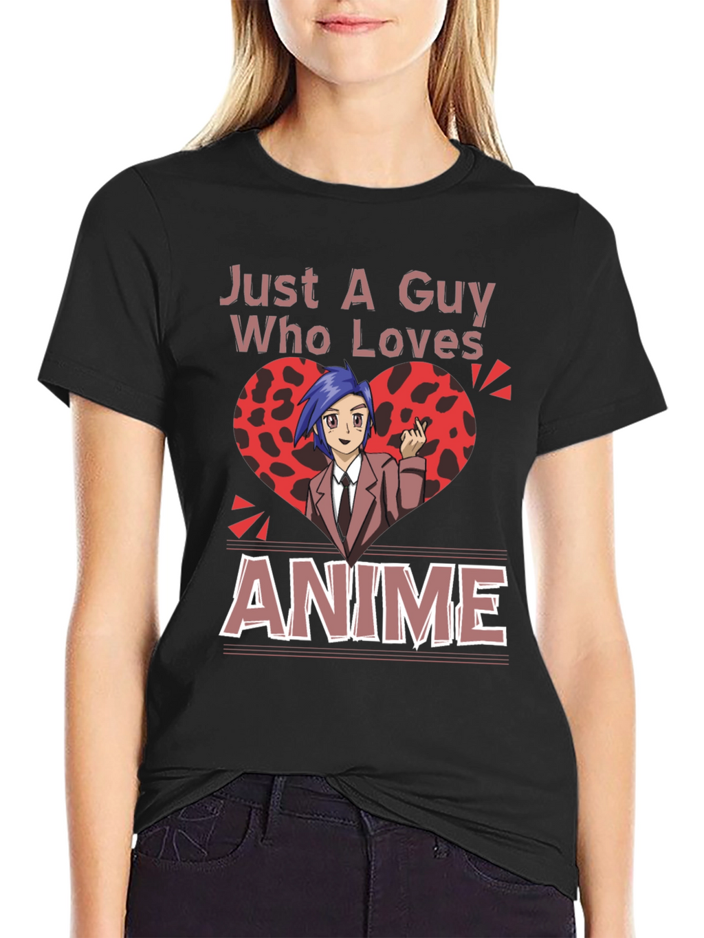 Just A Guy Who Loves Anime T-Shirt