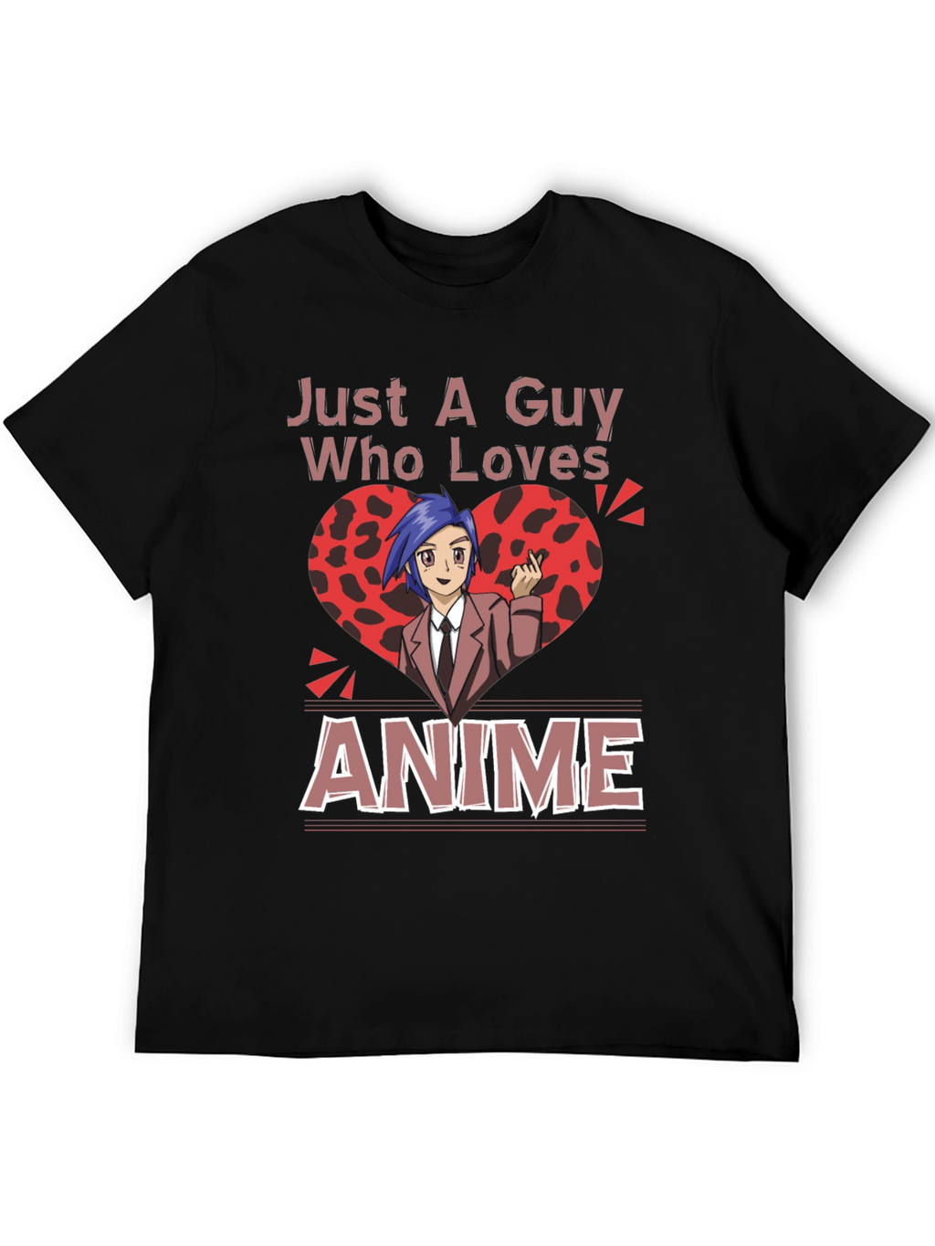 Just A Guy Who Loves Anime T-Shirt