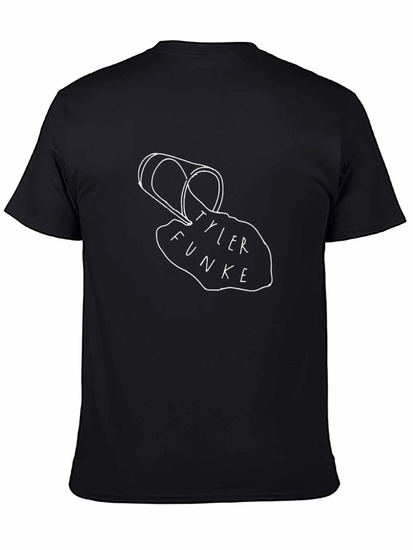 Tyler Funke T-Shirt - Black Graphic Tee