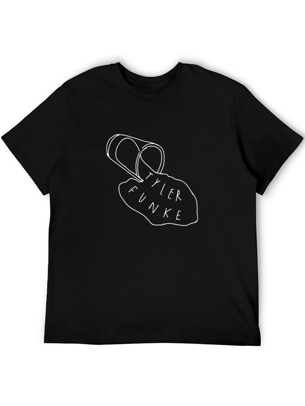 Tyler Funke T-Shirt - Black Graphic Tee