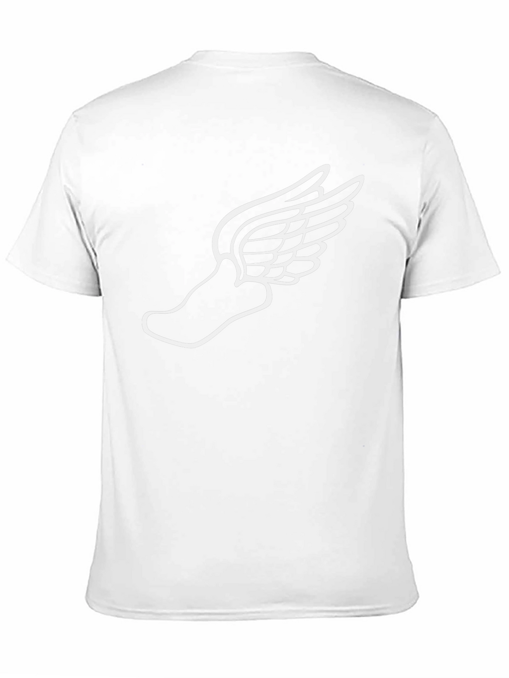 Winged Shoe Black T-Shirt