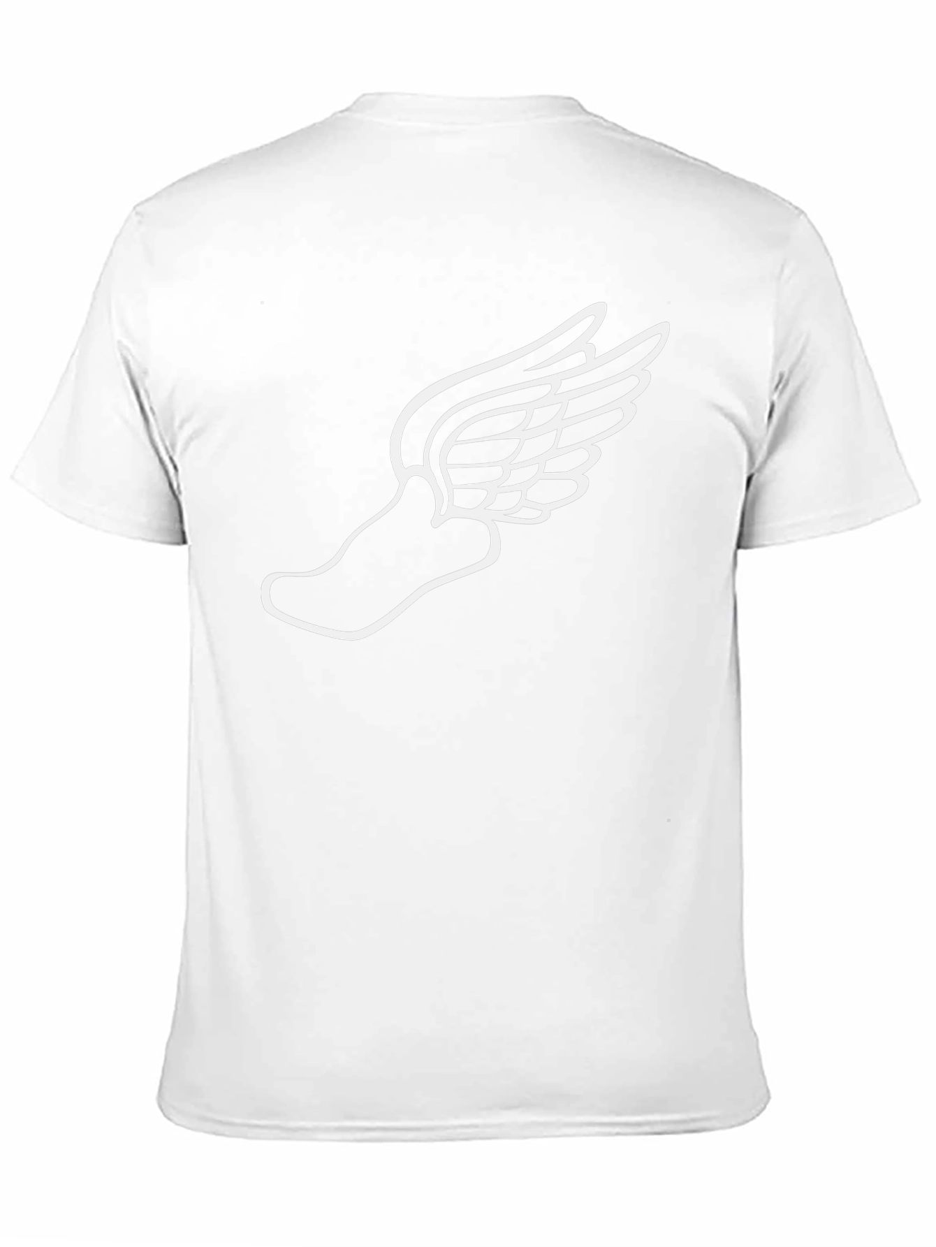 Winged Shoe Black T-Shirt