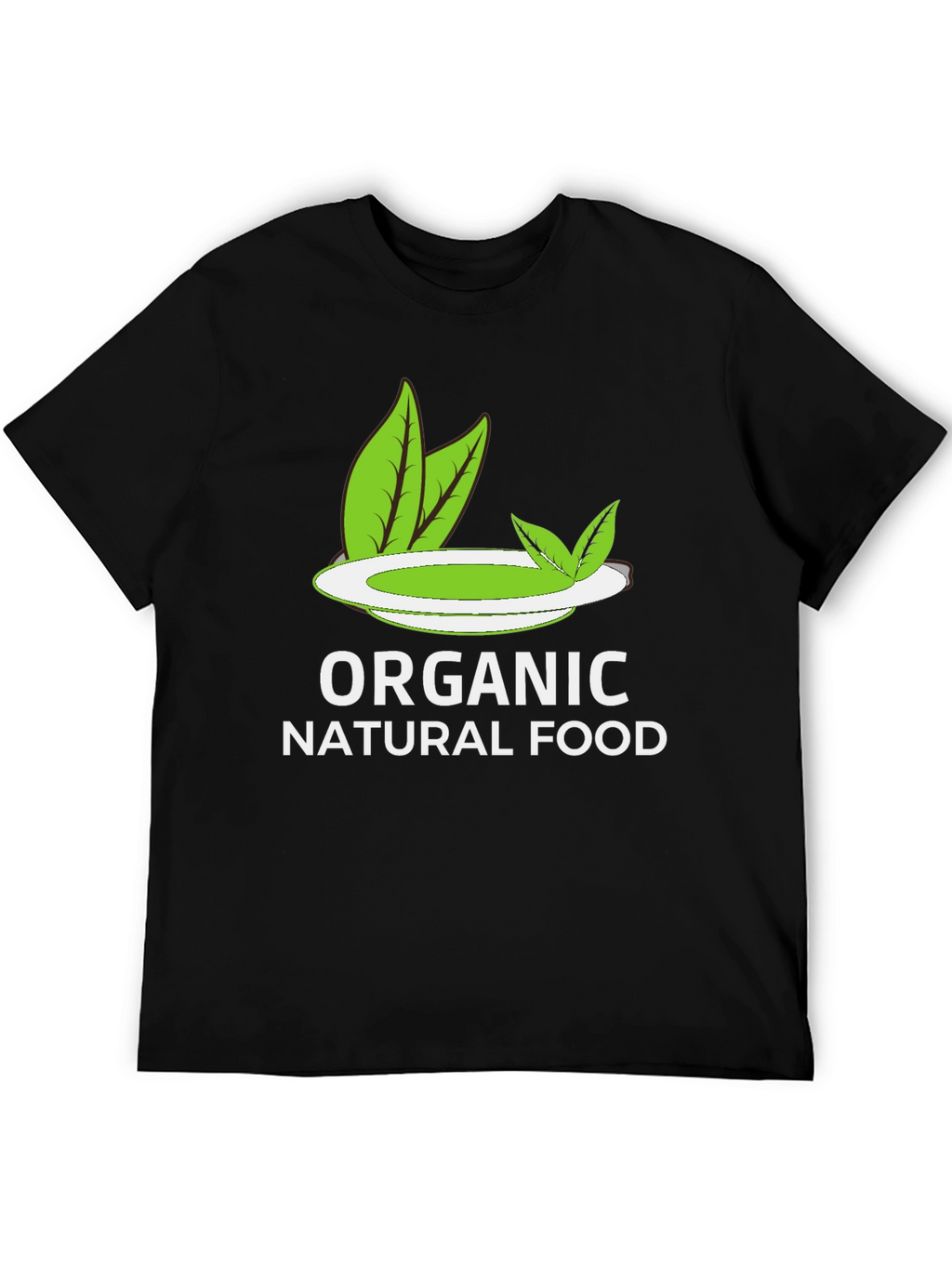 Organic Natural Food Graphic T-Shirt - Eco-Friendly
