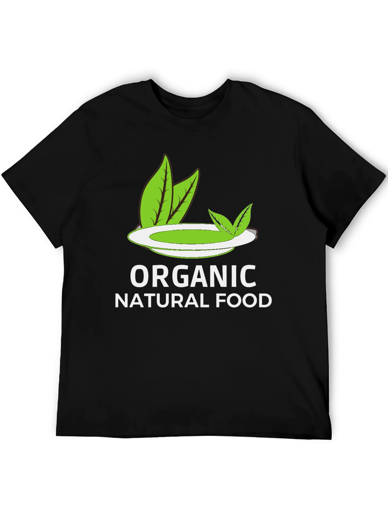 Organic Natural Food Graphic T-Shirt - Eco-Friendly