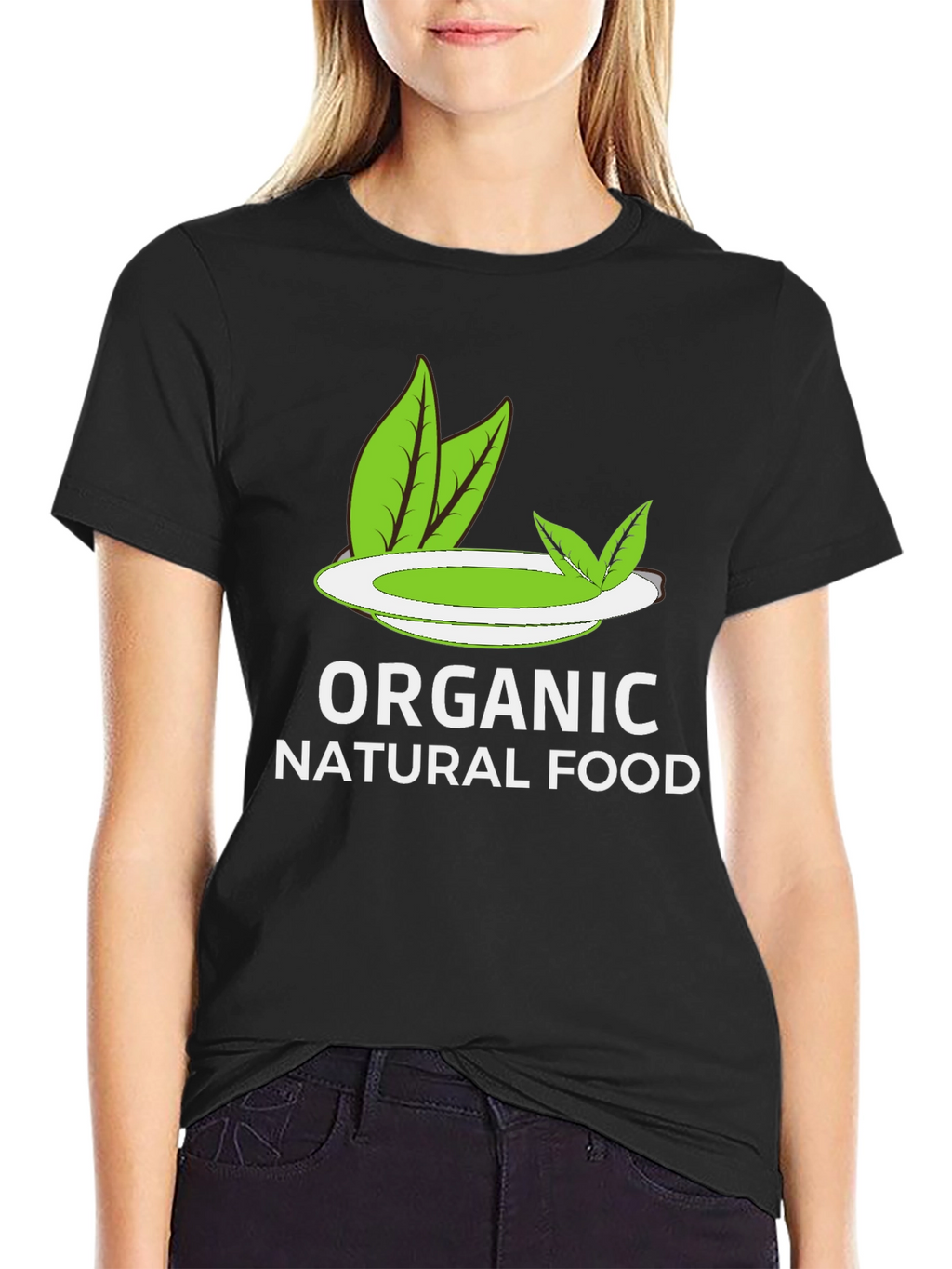 Organic Natural Food Graphic T-Shirt - Eco-Friendly