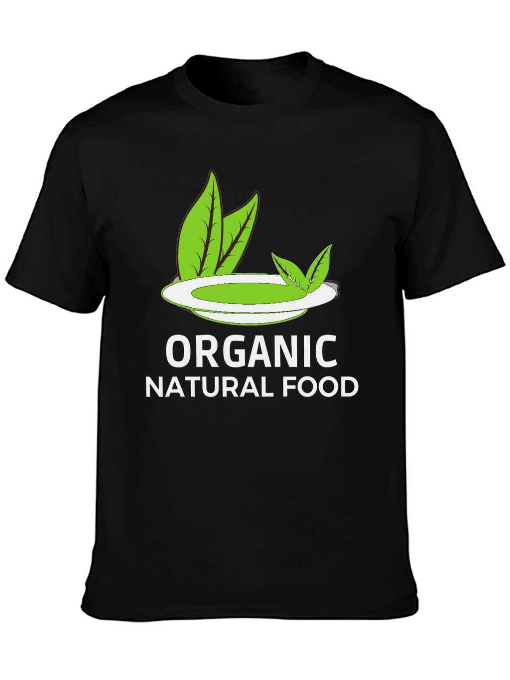 Organic Natural Food Graphic T-Shirt - Eco-Friendly