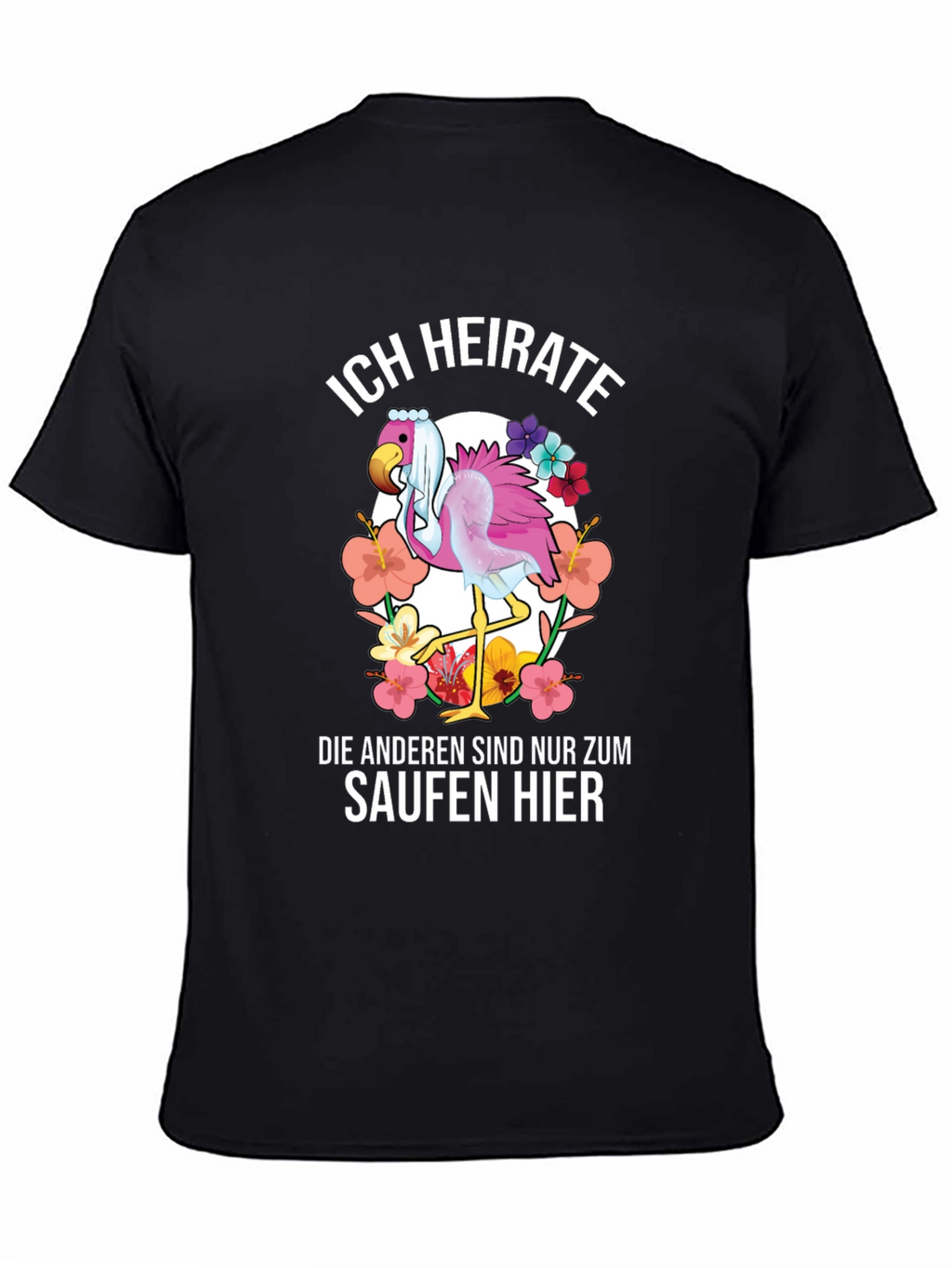 Funny Flamingo Wedding T-Shirt - Im Getting Married