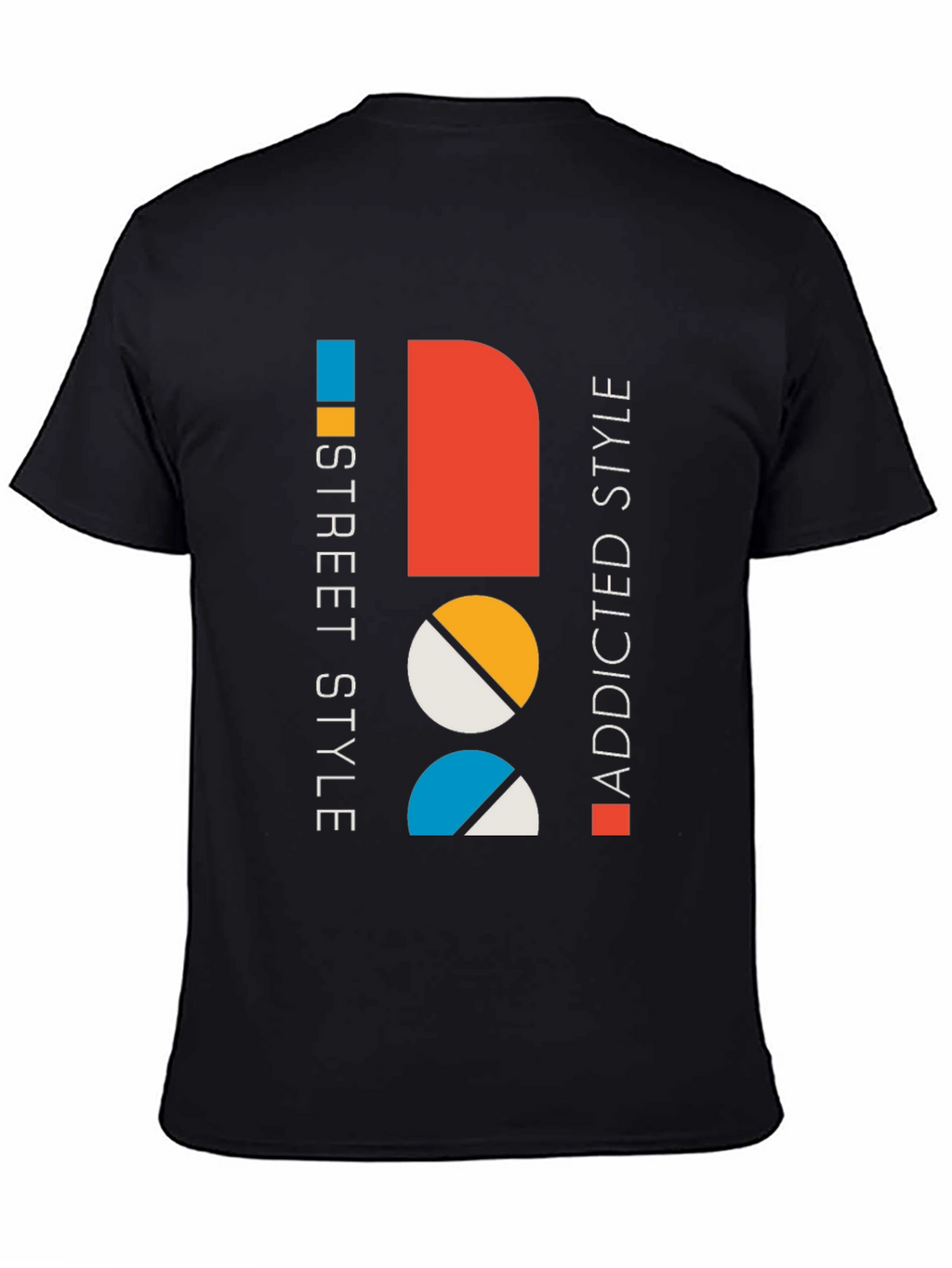 Modern Graphic Tee: Street Style Addicted Cotton Shirt