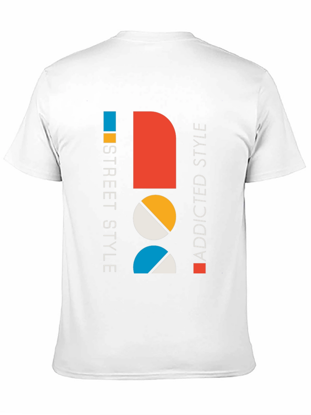 Modern Graphic Tee: Street Style Addicted Cotton Shirt